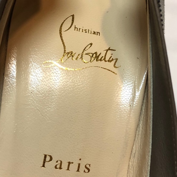 Christian Louboutin Python Suede Booties - Picture 14 of 16